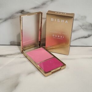 Bisha Essential Duo Cream & Powder Blush In Dubai (Bright Pink) - NEW IN BOX